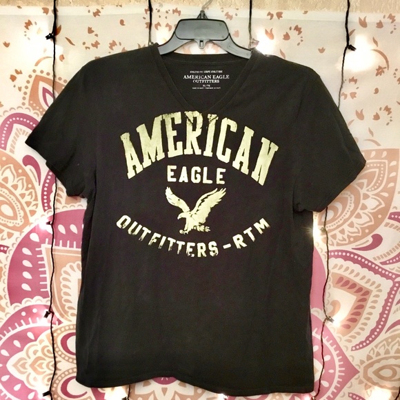American Eagle Outfitters Other - American Eagle T-Shirt Men’s XL Black with Logo